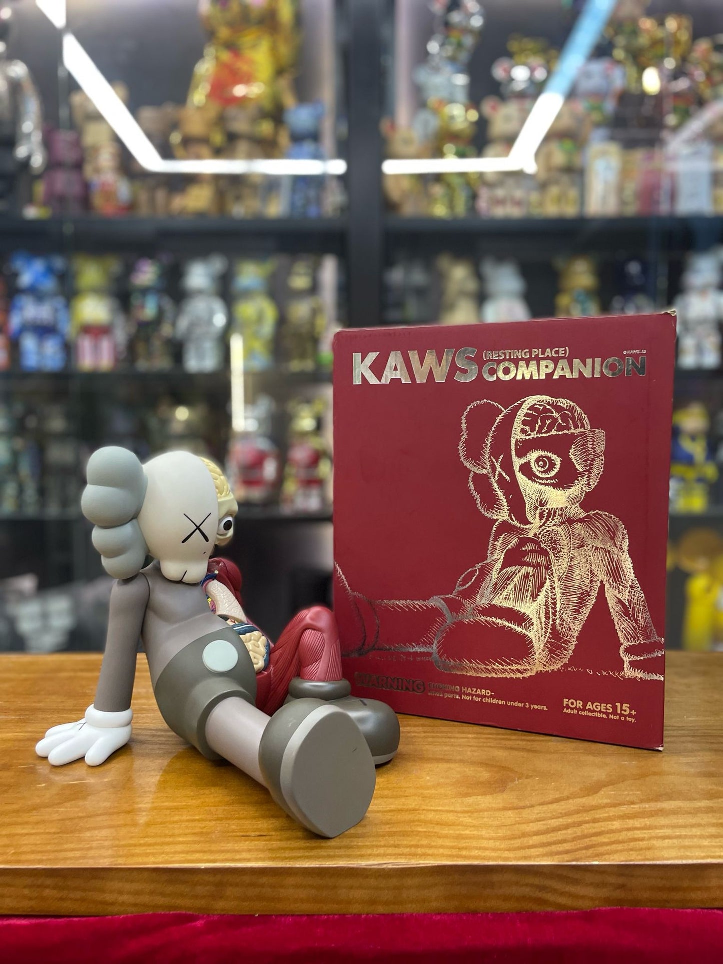 Kaws Companion Resting Place 2013 Brown Color (open box only)