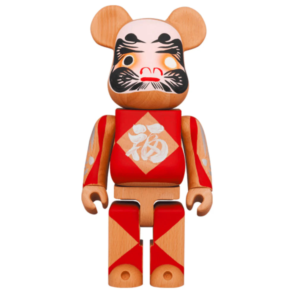 400% Be@rbrick カリモク 達磨 叄銀 (Karimoku Daruma)