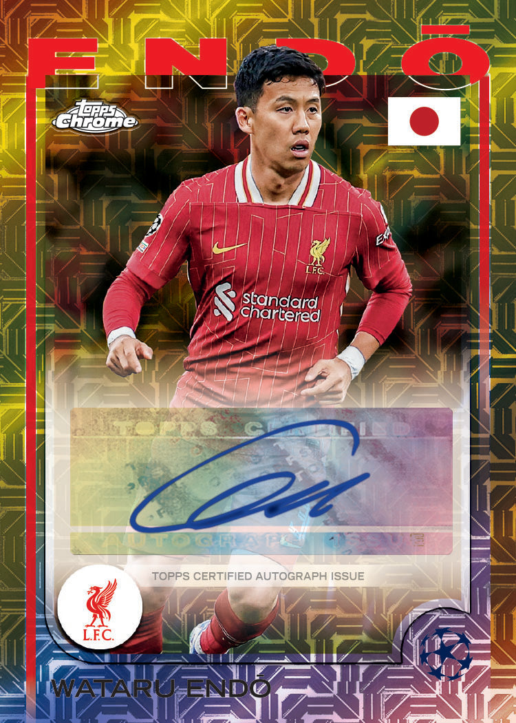 TOPPS 2024/25 Japan Edition UEFA CLUB COMPETITION BOX