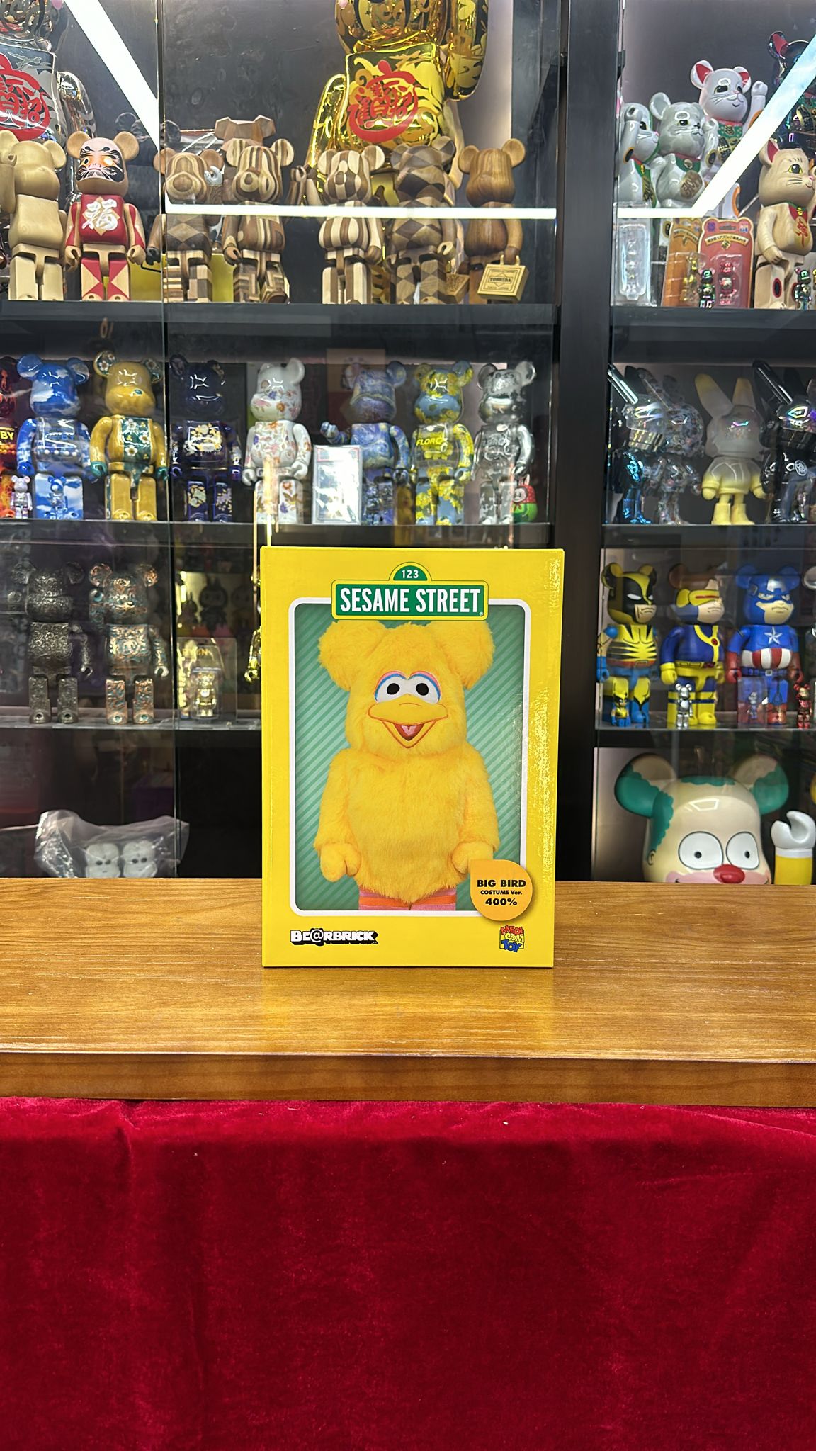 400% BE@RBRICK BIG BIRD Costume Ver.