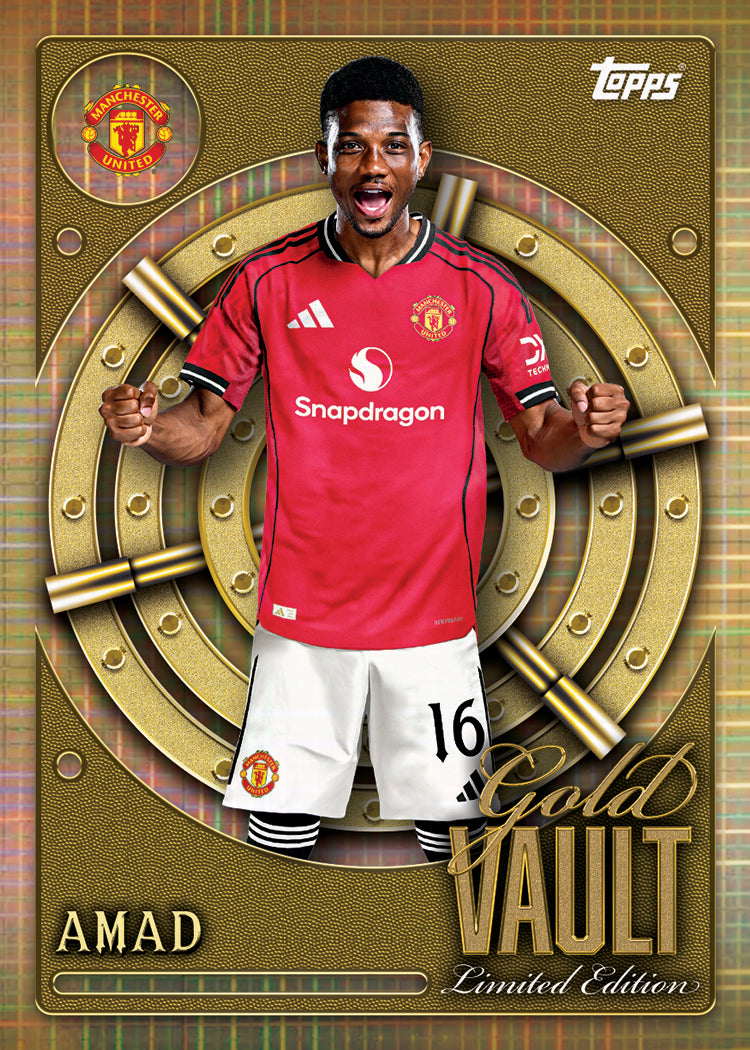 2025-26 TOPPS Manchester United Collector tin