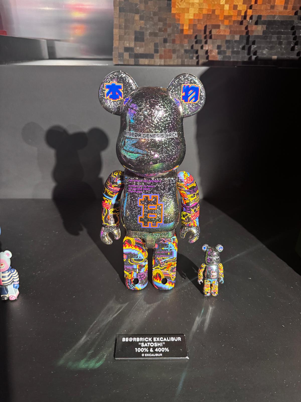 100% & 400% Be@rbrick Excalibur " SATOSHI"