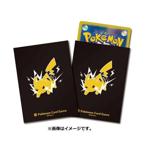 Pokémon Card Game 寶可夢造型卡套 ポケモンカードゲーム デッキシールド プロ ピカチュウ Pikachu