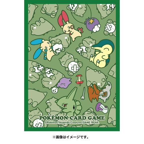 Pokémon Card Game 寶可夢造型卡套 ポケモンカードゲーム デッキシールド ポケパルレのみがわり