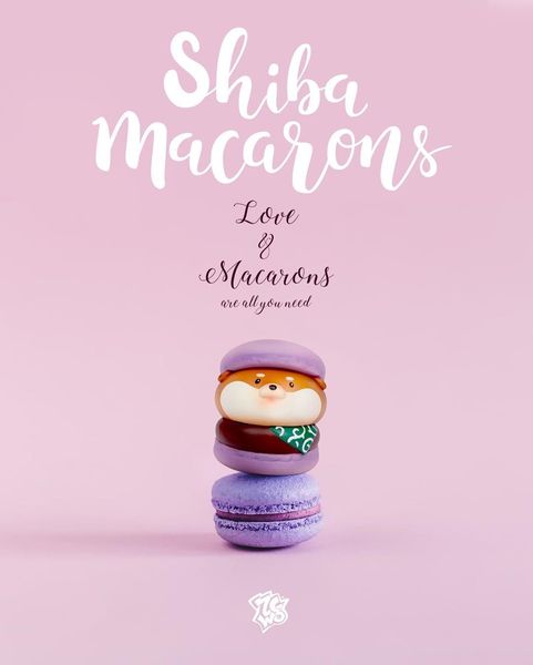 Shiba Macarons Blind Box 法式甜點小柴犬 [盲盒]