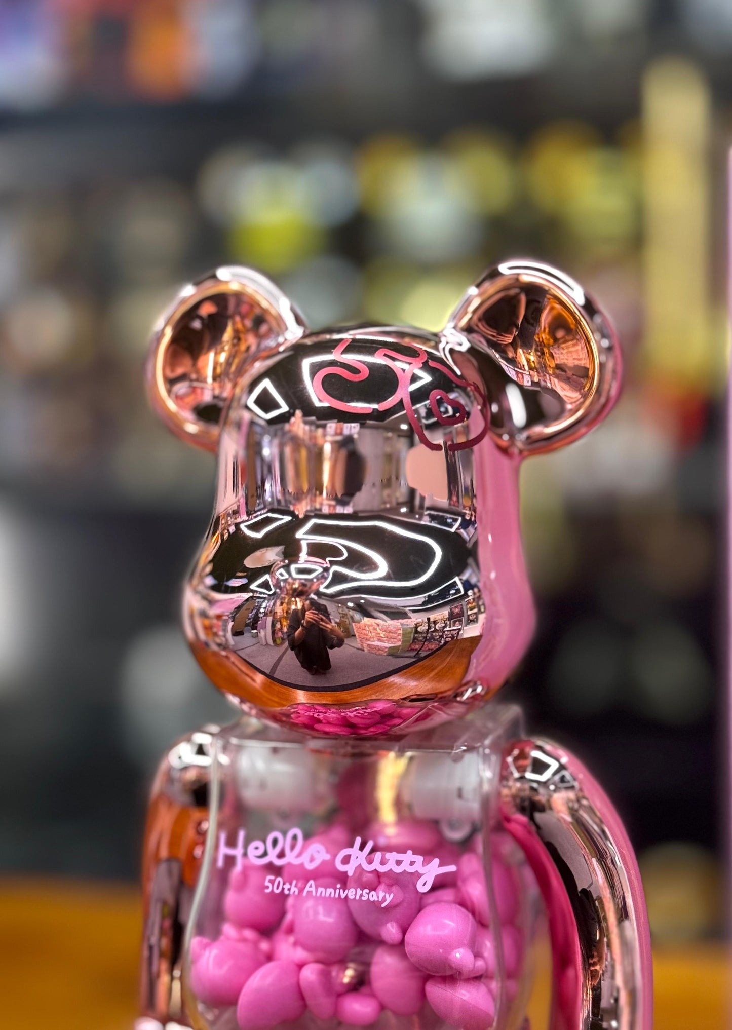 100%&400% BE@RBRICK HELLO KITTY 50th ANNIVERSARY ( 500 Pieces Limited)