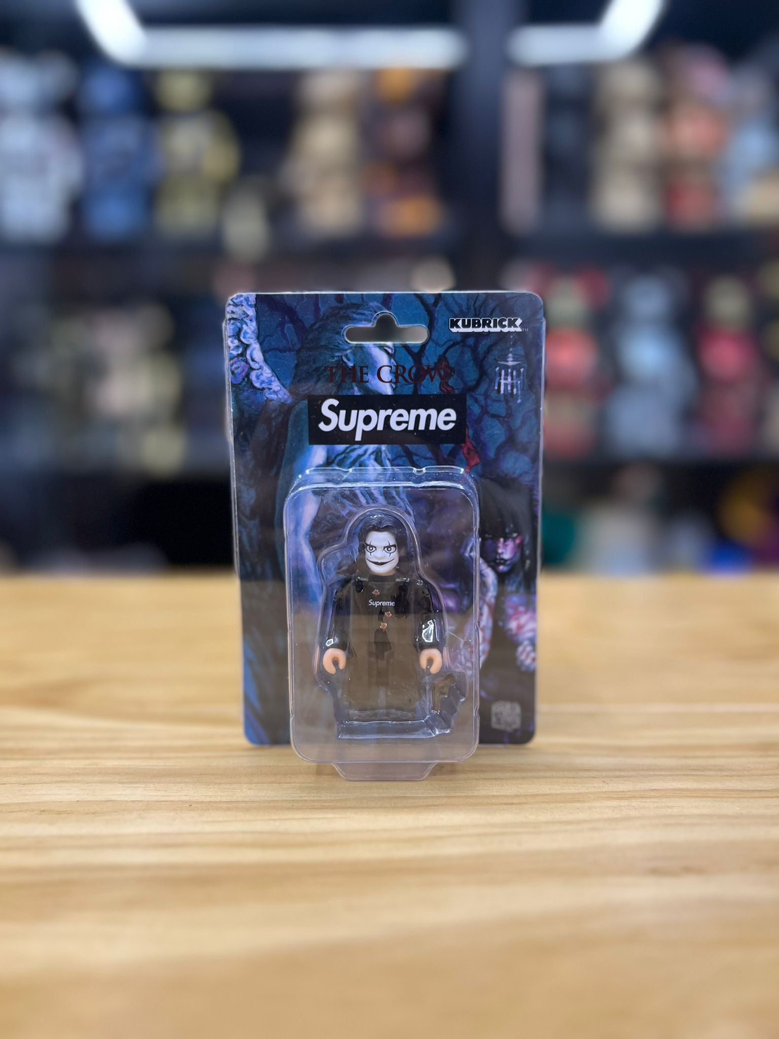 100% Supreme x The Crow Kubrick Figure