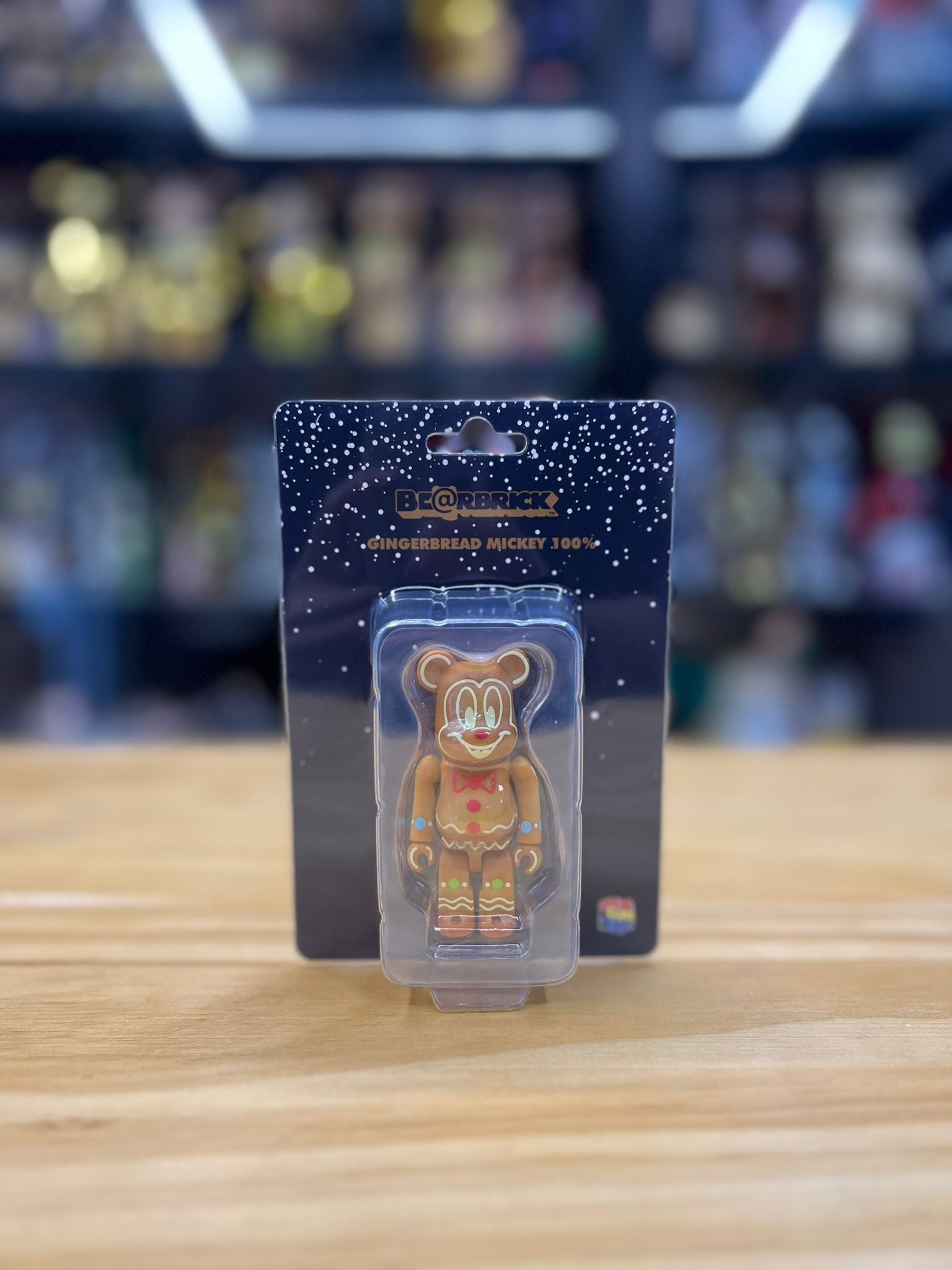 100% BE@RBRICK Gingerbread Mickey