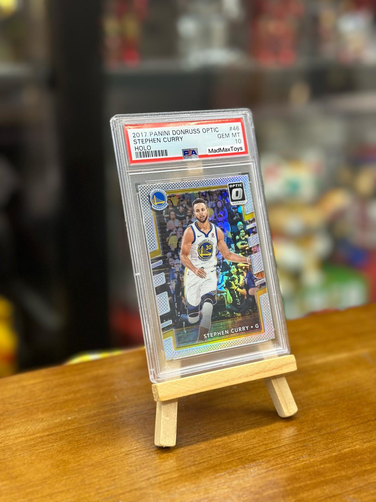 PSA 10 2017 PANINI DONRUSS OPTIC STEPHEN CURRY HOLO