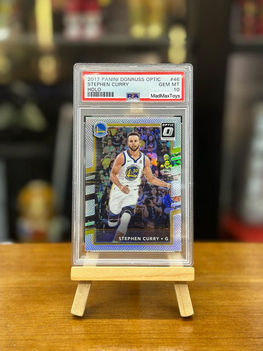 PSA 10 2017 PANINI DONRUSS OPTIC STEPHEN CURRY HOLO