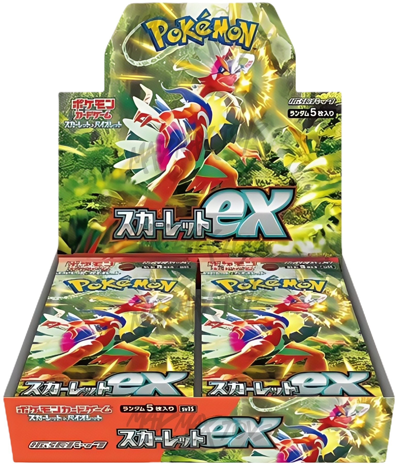 [SV1S] Pokemon TCG 日版 拡張パック スカーレットex  朱ex
