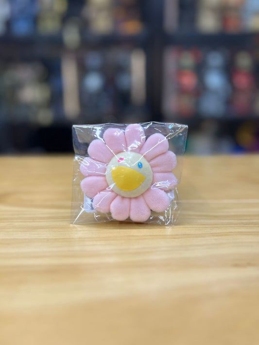 TAKASHI MURAKAMI 村上隆 Flower Keychain 小花扣針鎖匙扣 (Pink)
