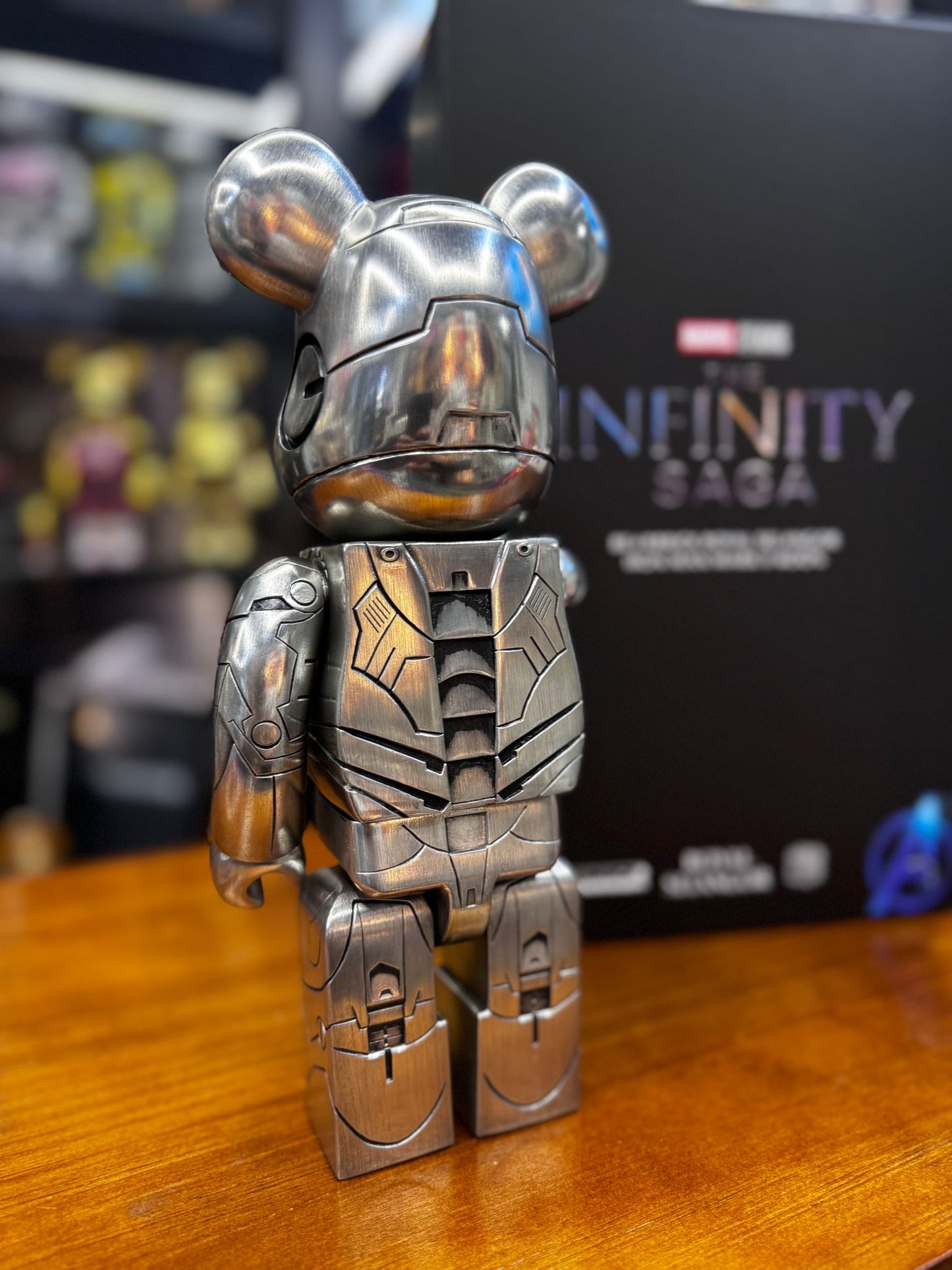 400％ BE@RBRICK ROYAL SELANGOR IRON MAN MARK II