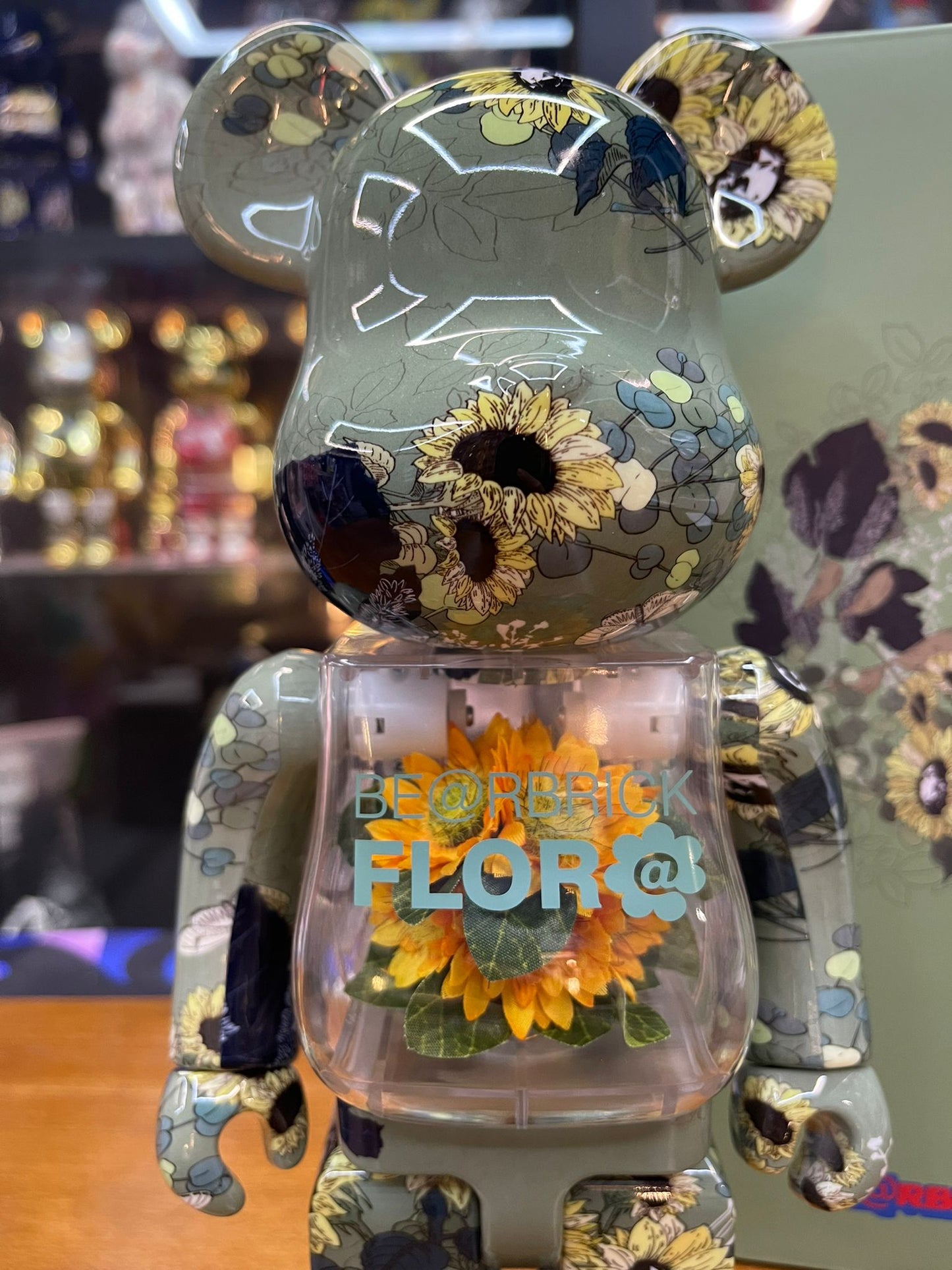 400％ BE@RBRICK FLOR@ SUNFLOWER