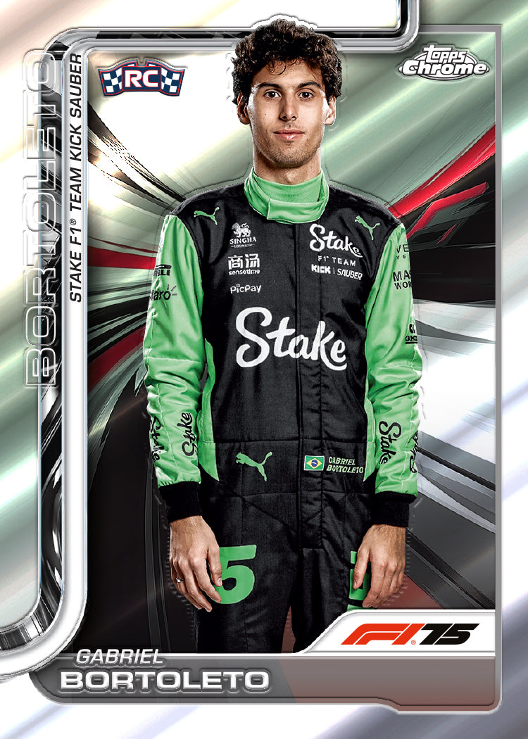 2025 Topps Chrome Formula 1 F1 Racing Value Box