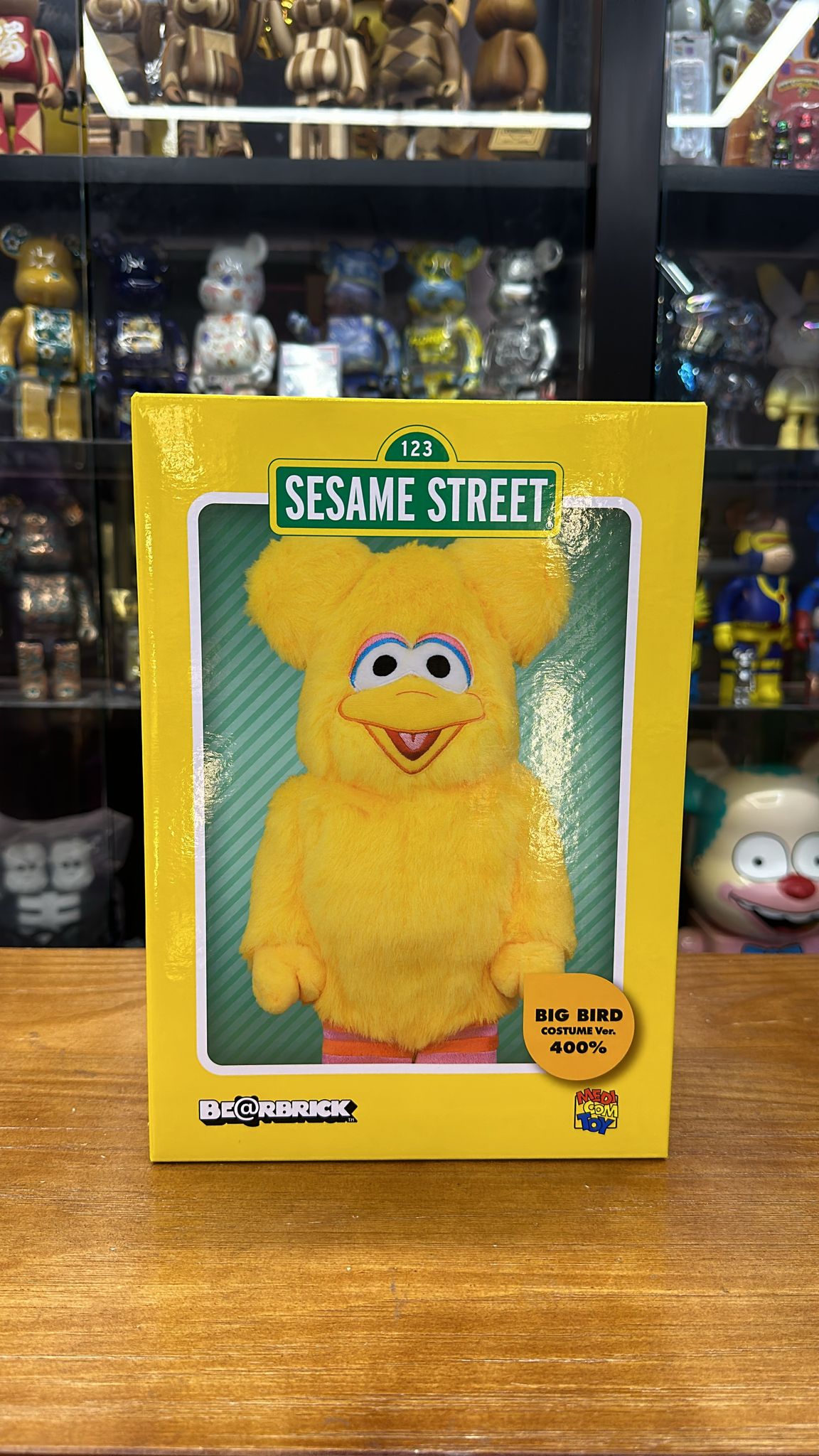 400% BE@RBRICK BIG BIRD Costume Ver.