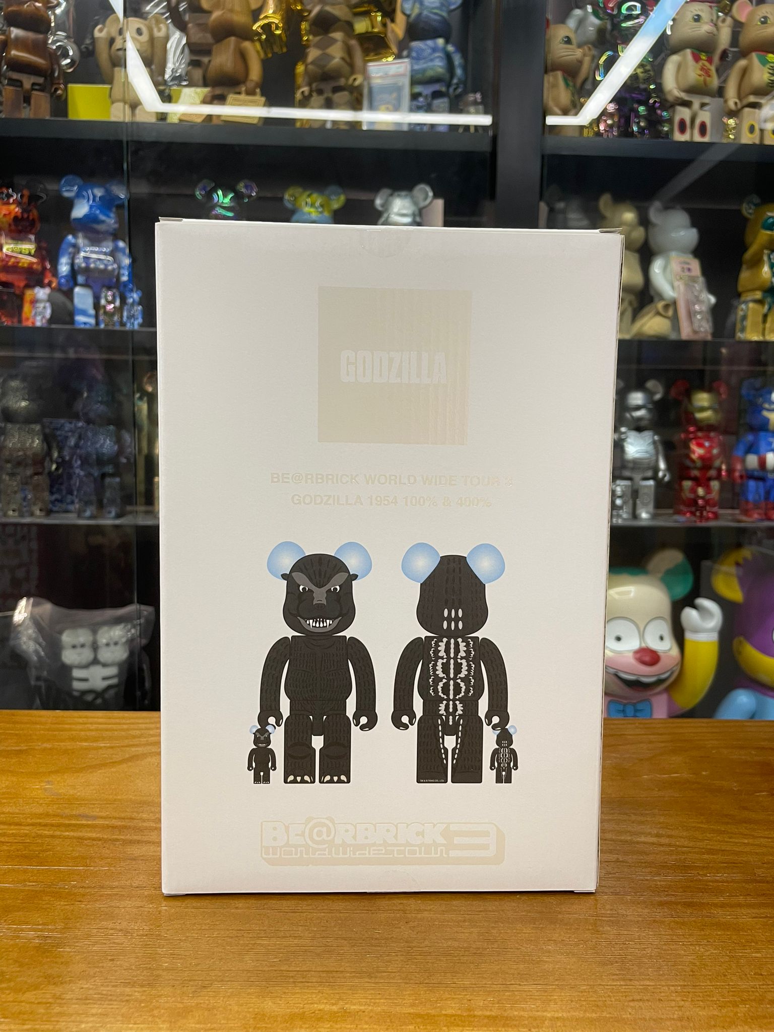 100% & 400% BE@RBRICK World Wide Tour 3 GODZILLA (1954) 泰國會場限定