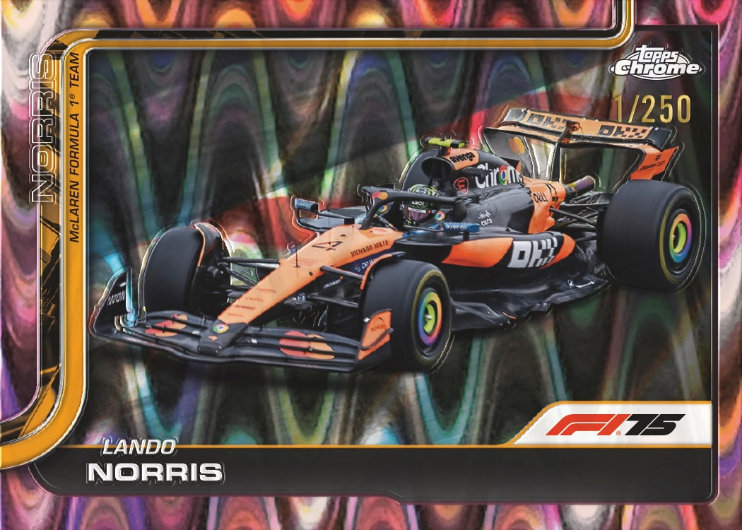 2025 Topps Chrome Formula 1 F1 Racing Value Box