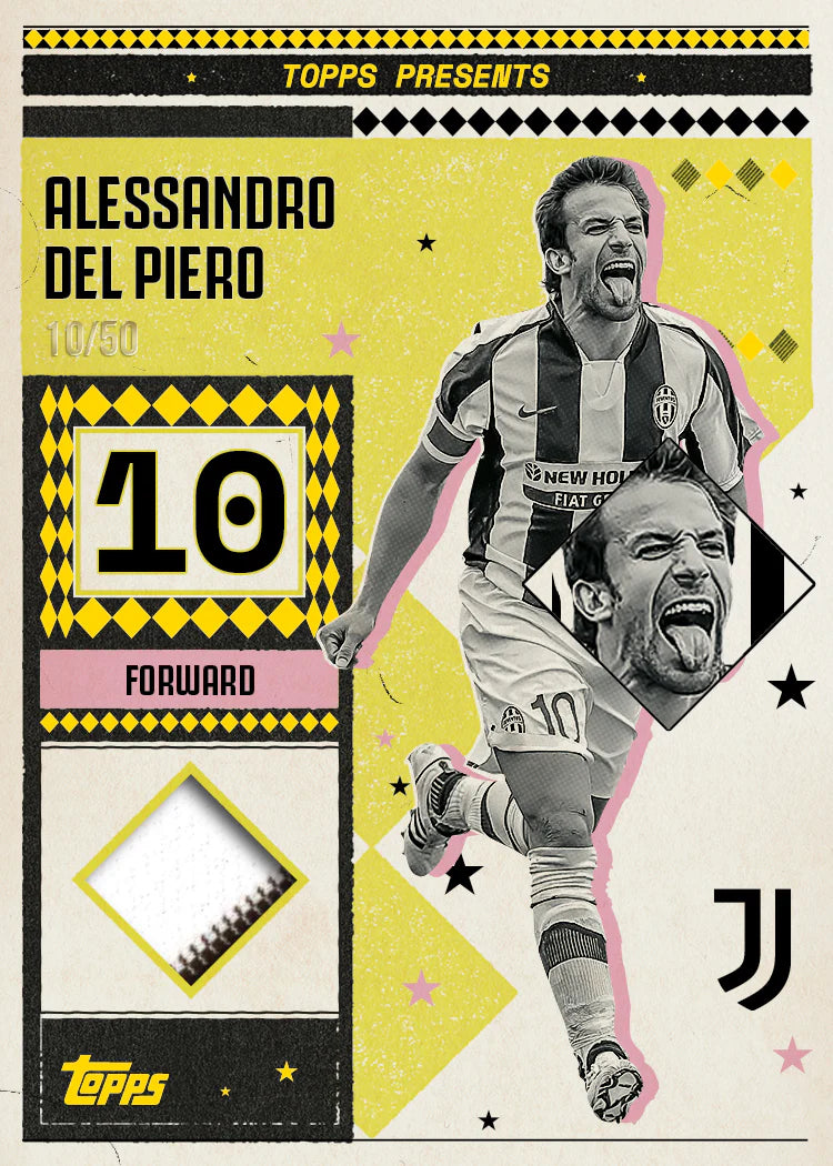 2024-25 Topps JUVENTUS Team Set Box