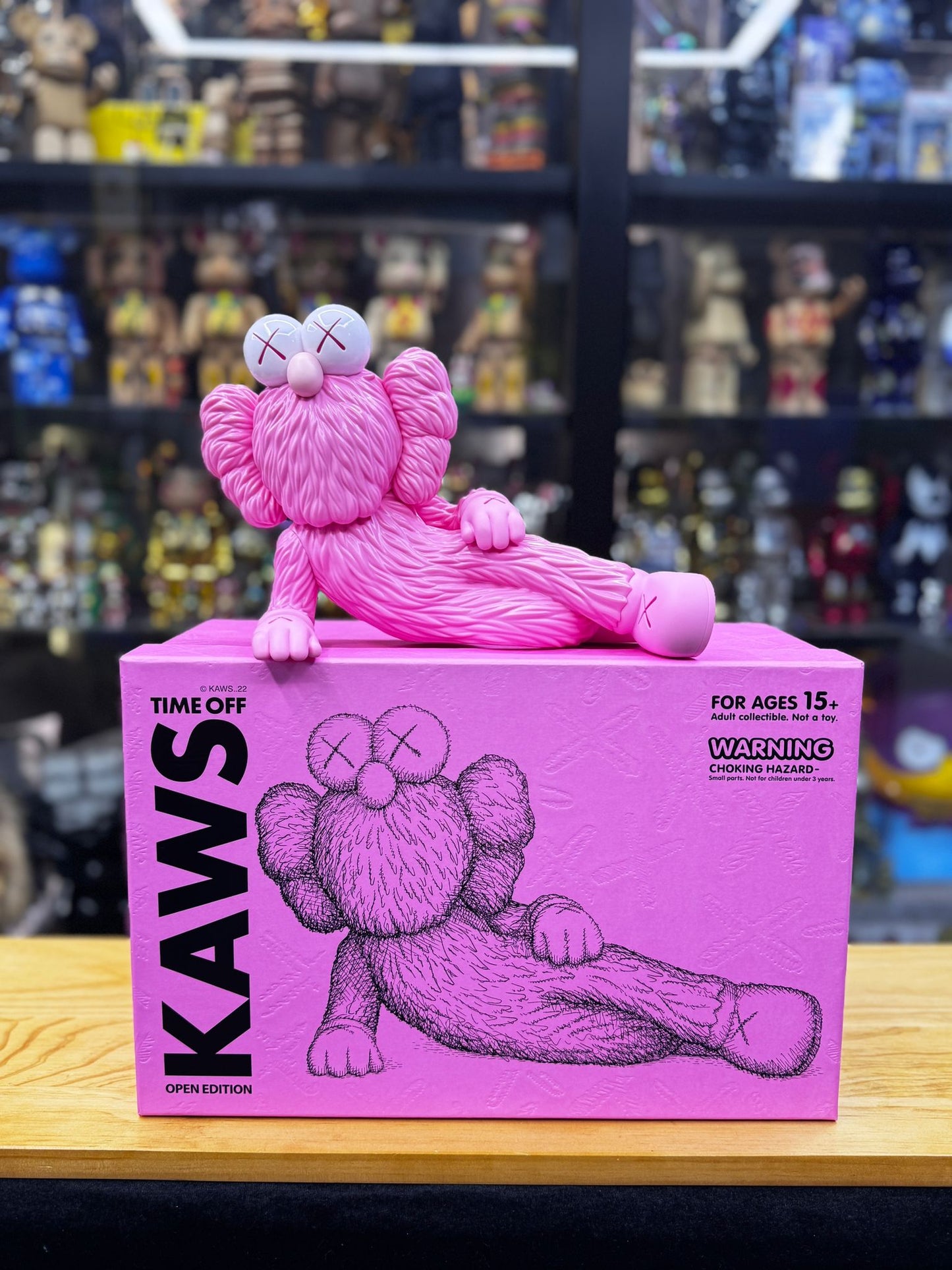 Kaws Time Off (Pink)
