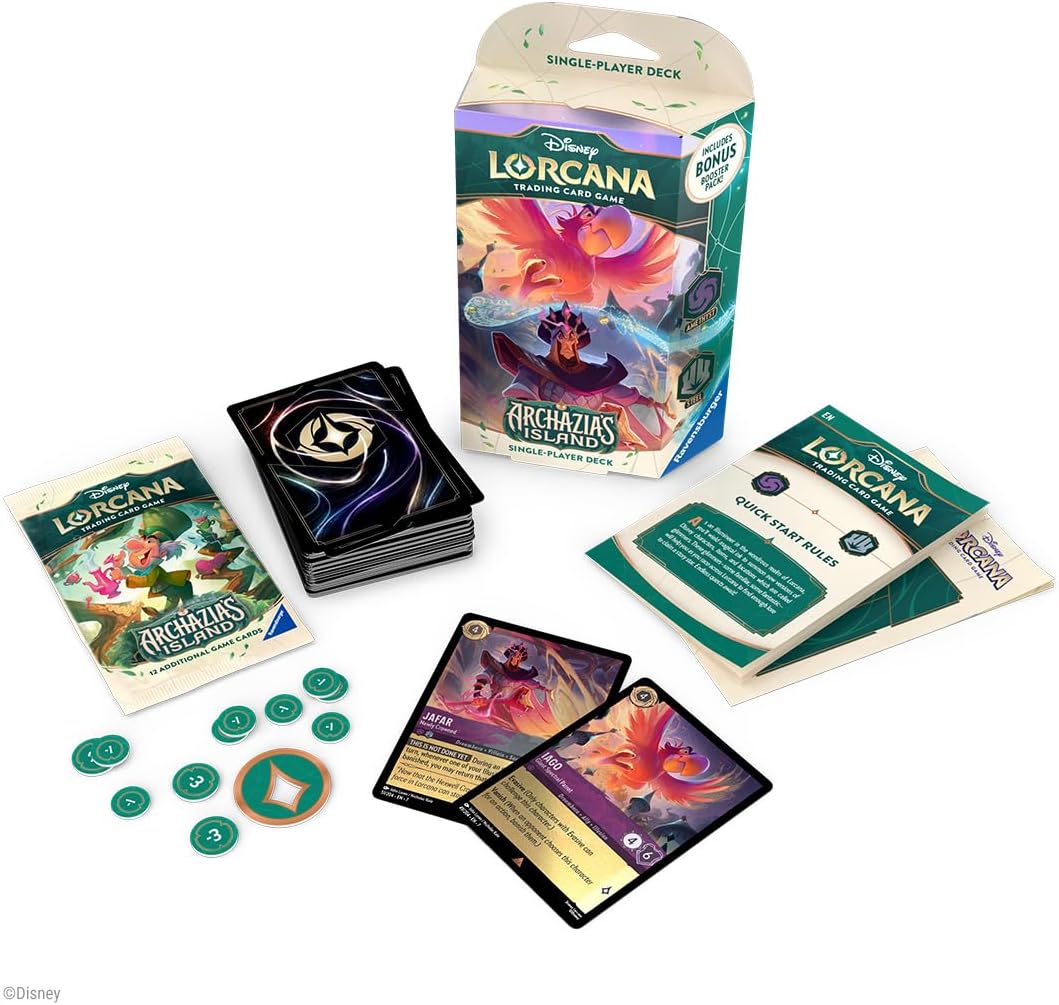 Disney Lorcana-Set 7-Archazia's Island-Single Player Deck-Iago&Jafar