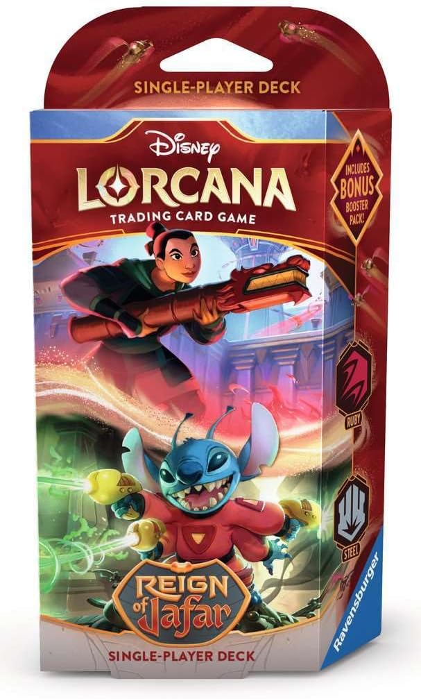 Disney Lorcana-Set 8-Reign of Jafar-Single Player Deck-Mulan&Stitch
