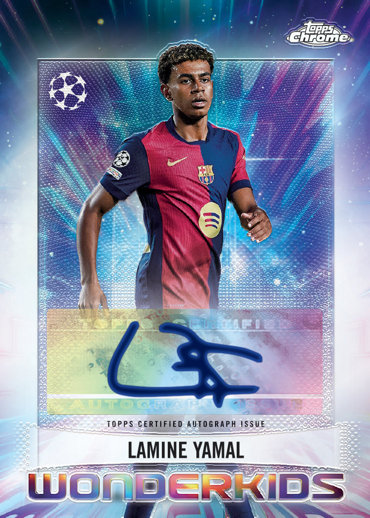 2024-25 Topps Chrome UEFA Club Competitions Hobby Box
