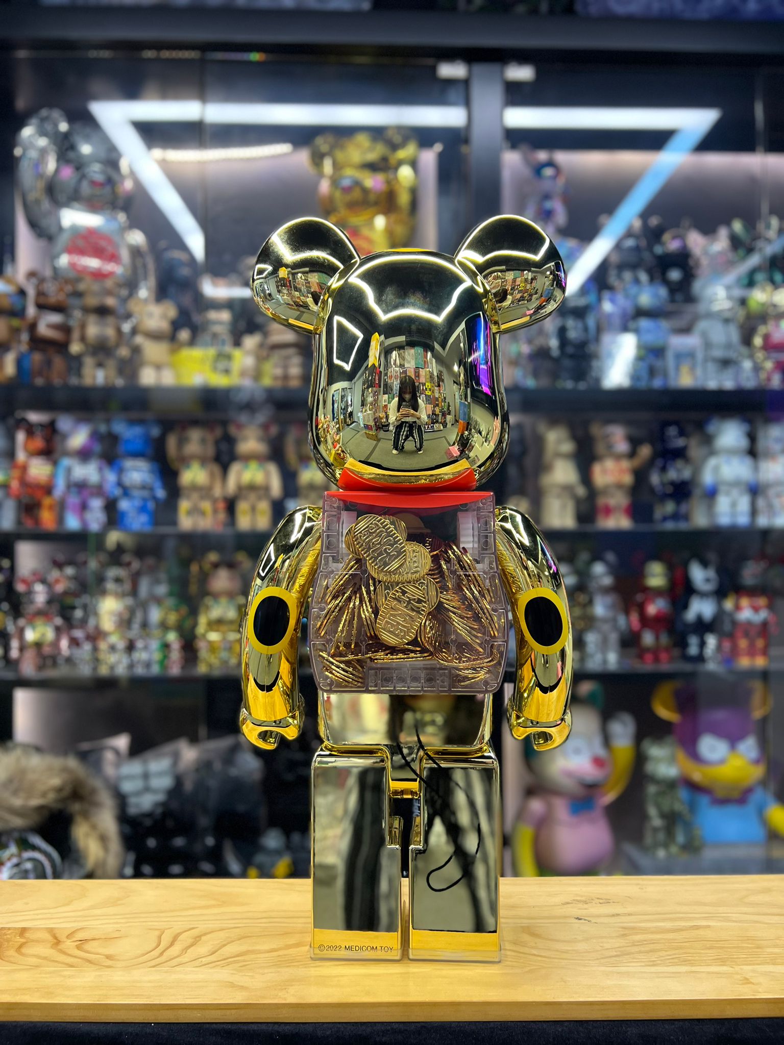 1000％ Be@rbrick 招き猫 小判 (招財貓)