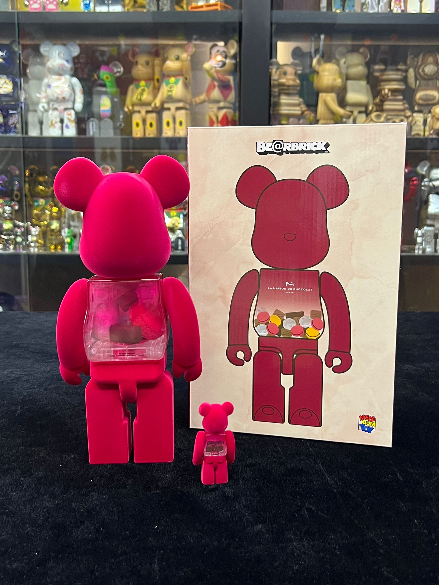 BE@RBRICK モフルン 100％ & 400％ - ぬいぐるみ