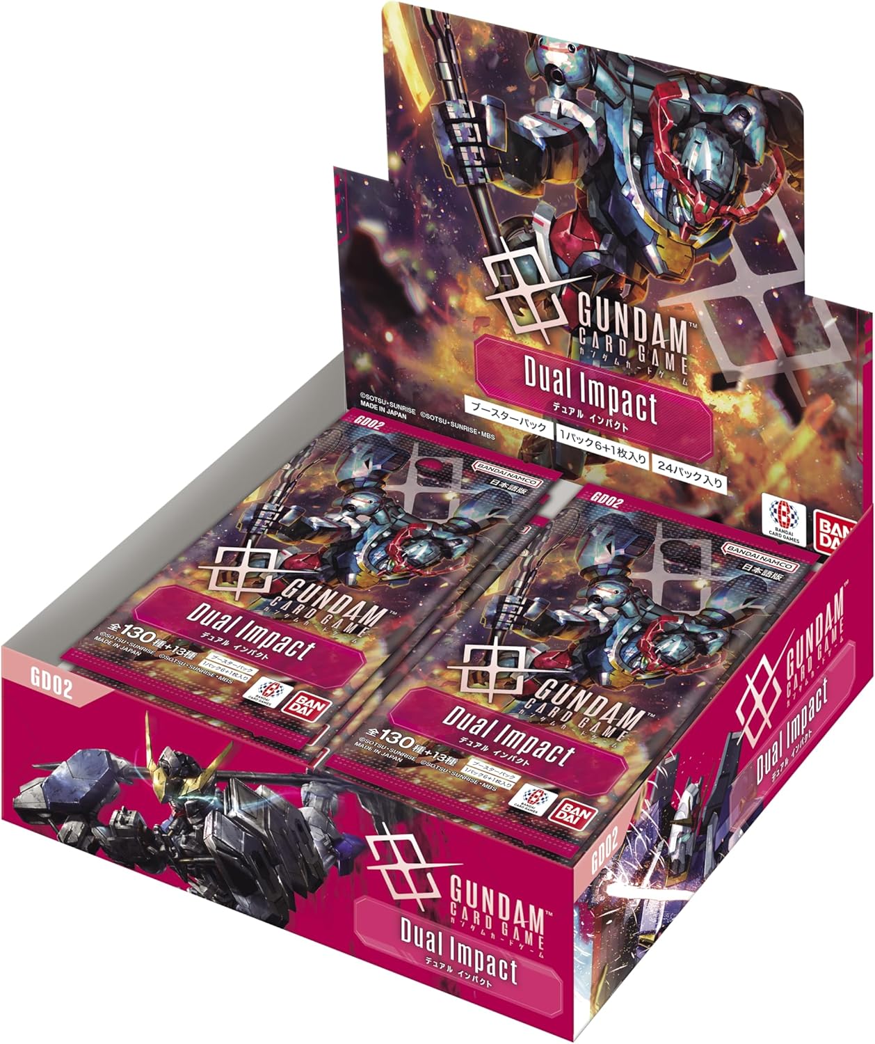 [GD02] Gundam Card Game Dual Impact Booster Box