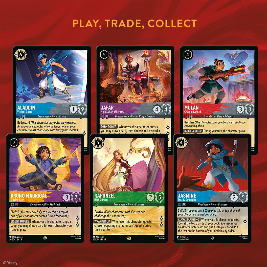 Disney Lorcana-Set 8-Reign of Jafar-Illumineer's Quest-Palace Heist