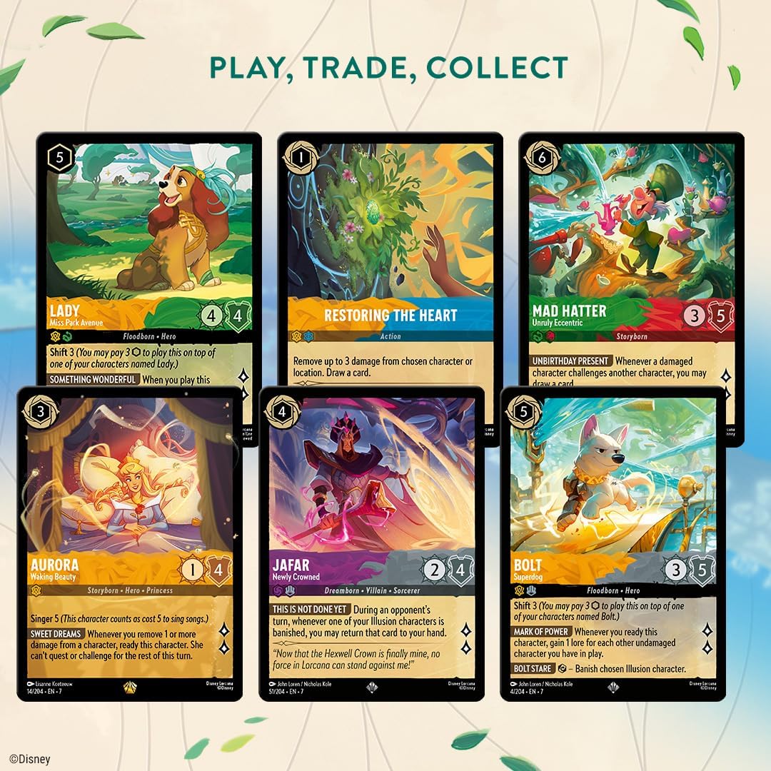 Disney Lorcana-Set 7-Archazia's Island-Single Player Deck-Belle&Beast