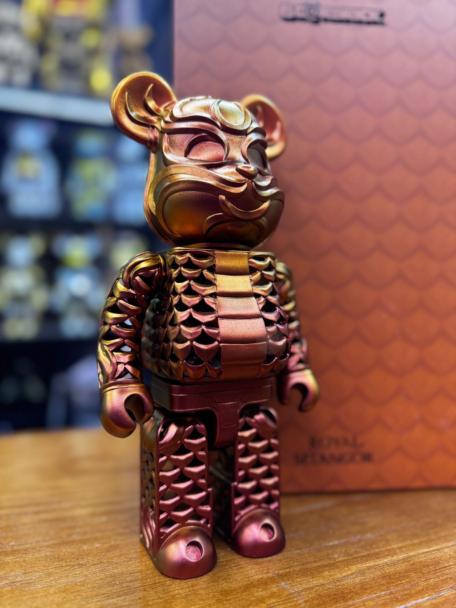 400% Be@rbrick Royal Selangor Earth Dragon