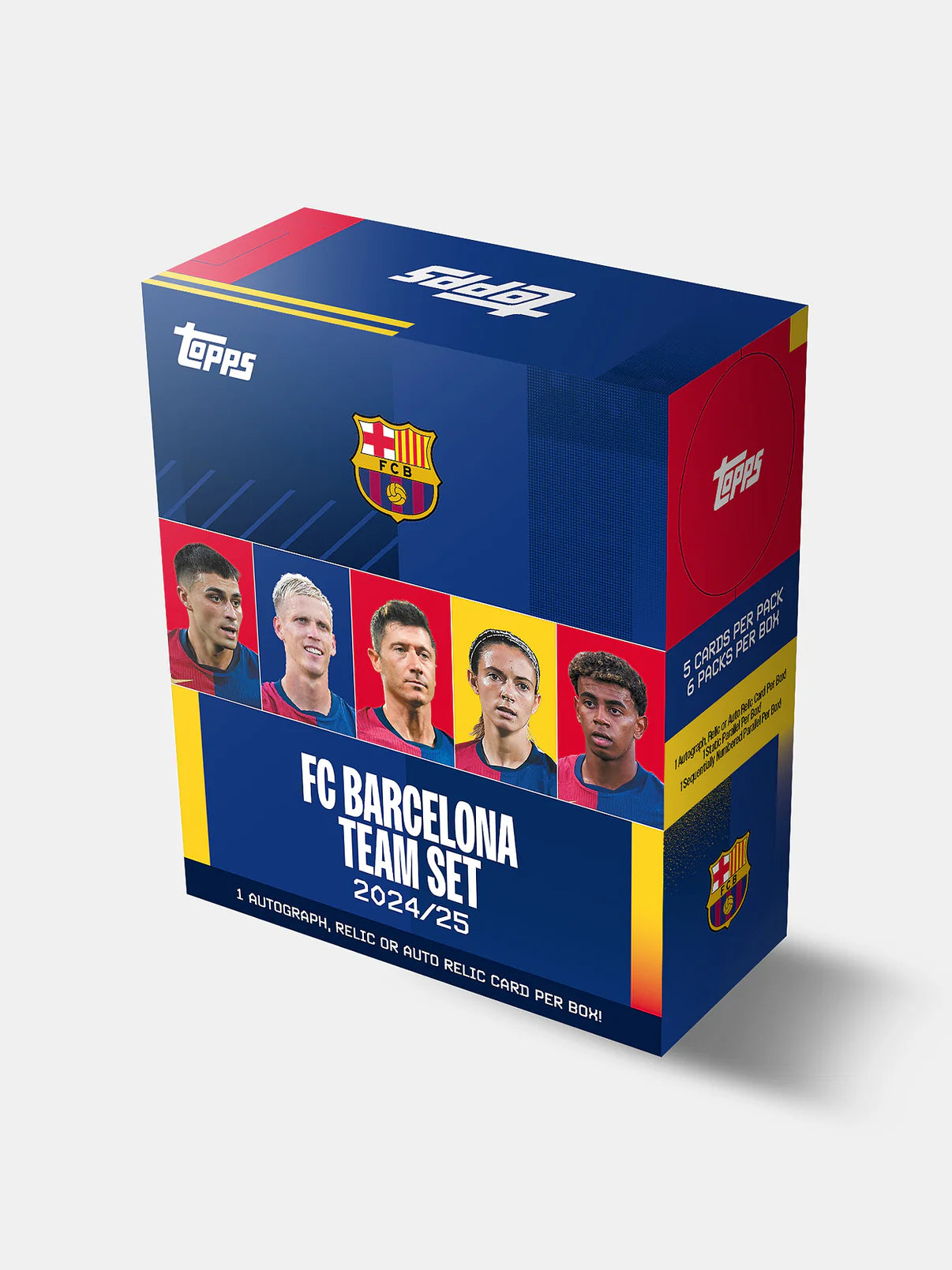 Topps FC Barcelona Team Set 2024/25 - 1x Hobby Box