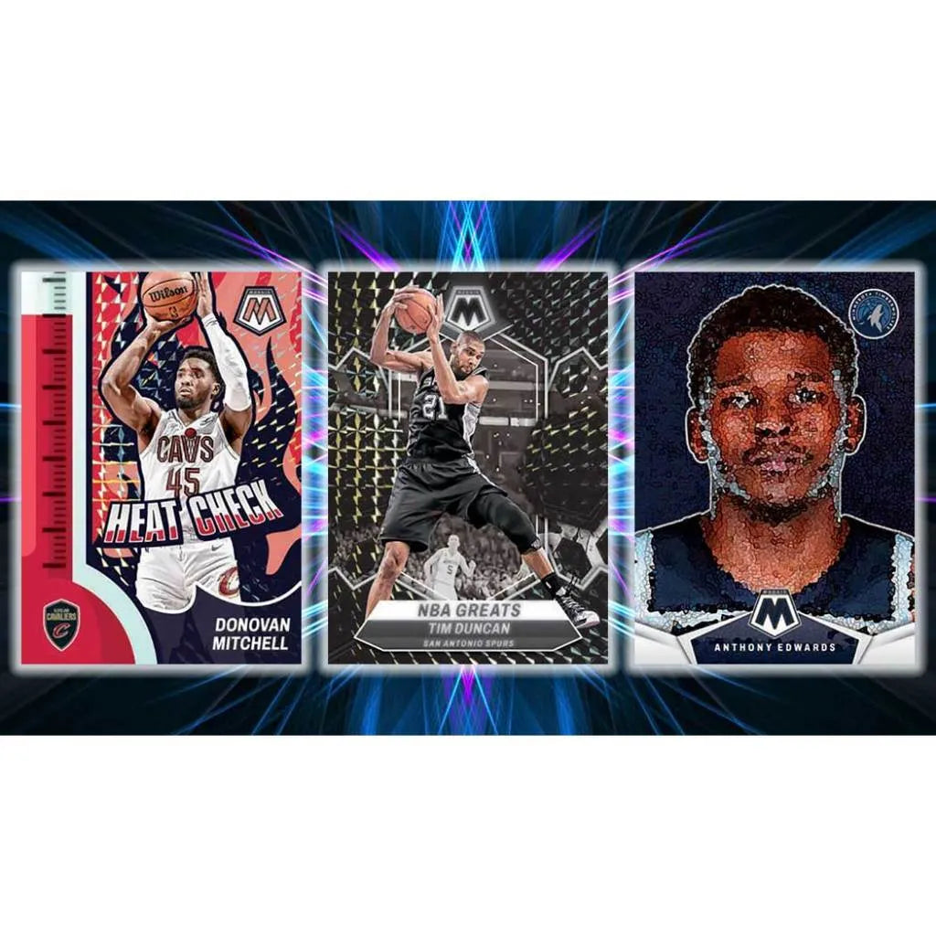 2023-24 Panini Mosaic Basketball Mega Box (Reactive Blue and Pink Flourescent)