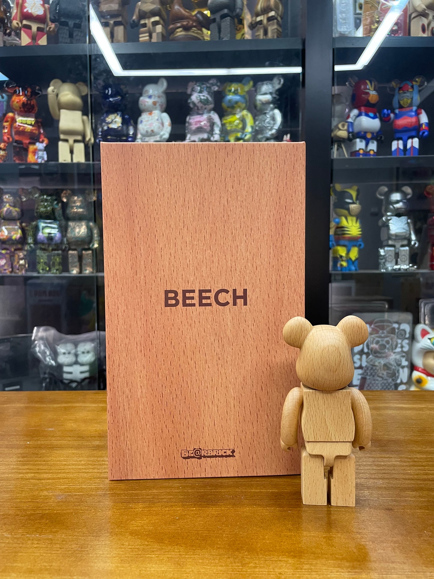 200％ BE@RBRICK カリモク ブナ (Beech)