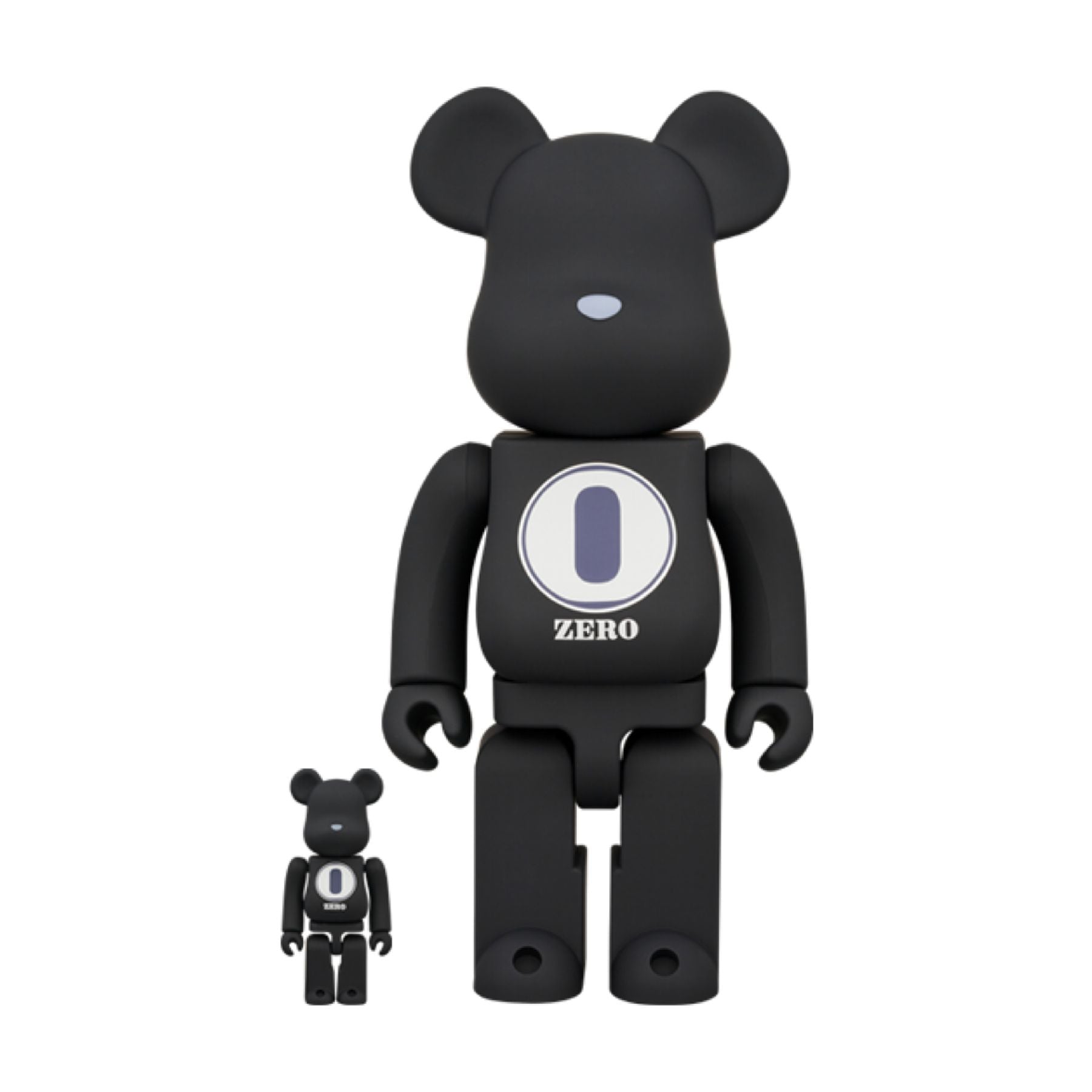 100％ & 400％ BE@RBRICK ROBERT INDIANA × fragmentdesign BLACK