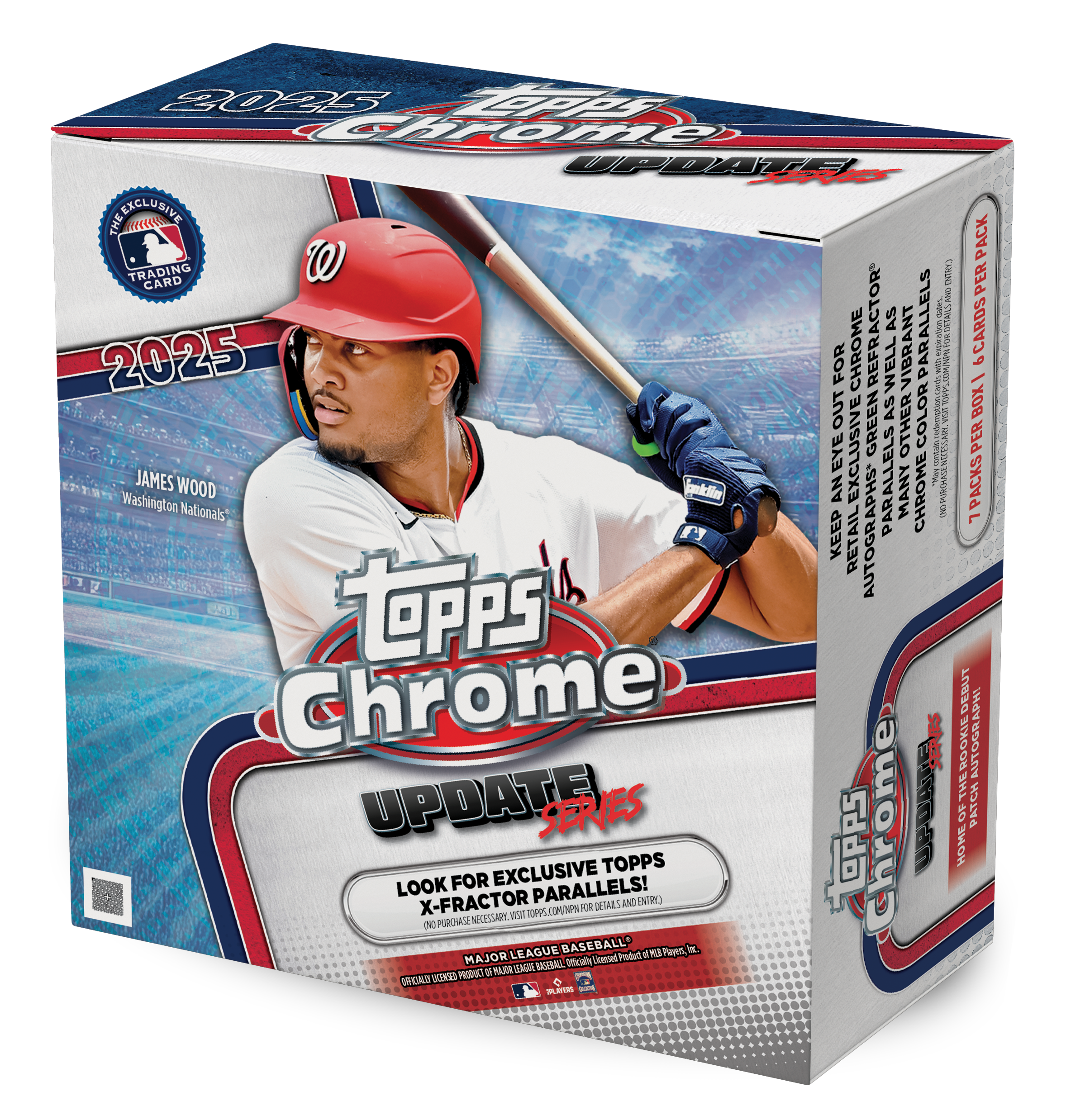 2025 Topps Chrome® Baseball Update Series - Mega Box