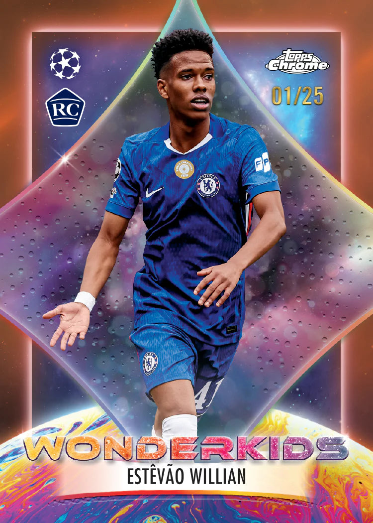 2025-26 Topps Chrome® UEFA Club Competitions UCC Hobby Box