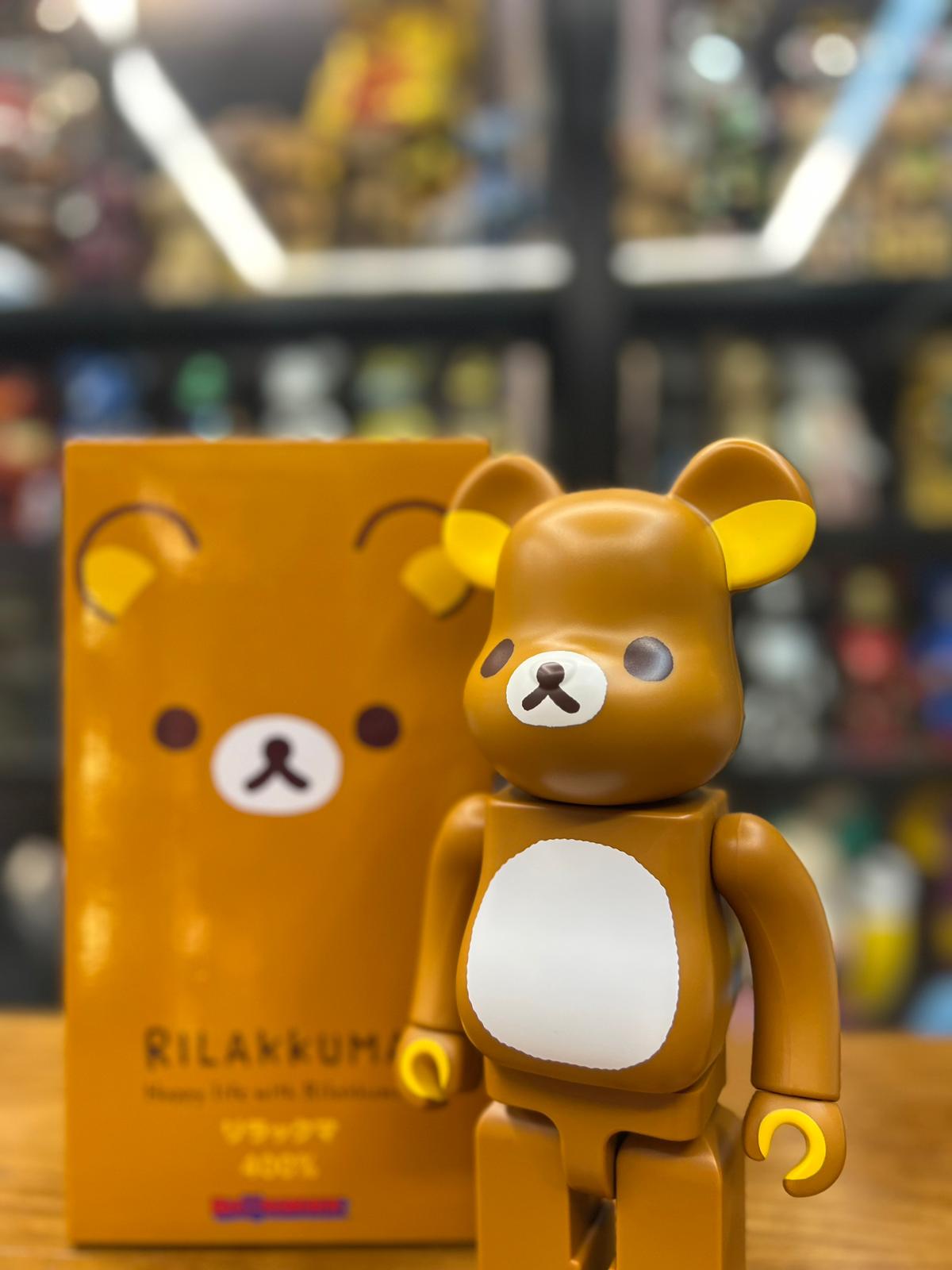 400％ BE@RBRICK リラックマ （輕鬆小熊）Rilakkuma 鬆弛熊