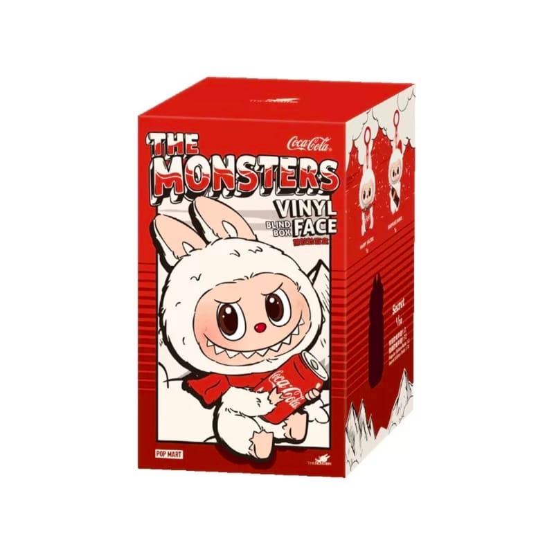 THE MONSTERS COCA-COLA SERIES-Vinyl Face Blind Box labubu 可口可樂 盲盒 掛飾