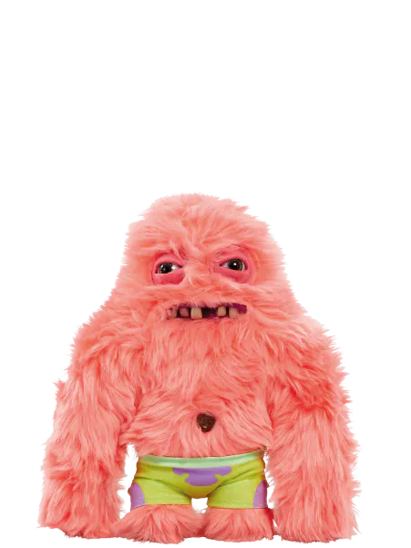 Fuggler  Spongebob Fuggler Patrick 海綿寶寶 X FUGGLER 系列-派大星