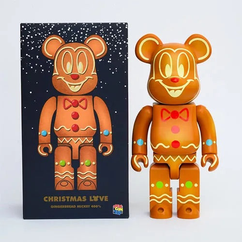 400% BE@RBRICK Gingerbread Mickey