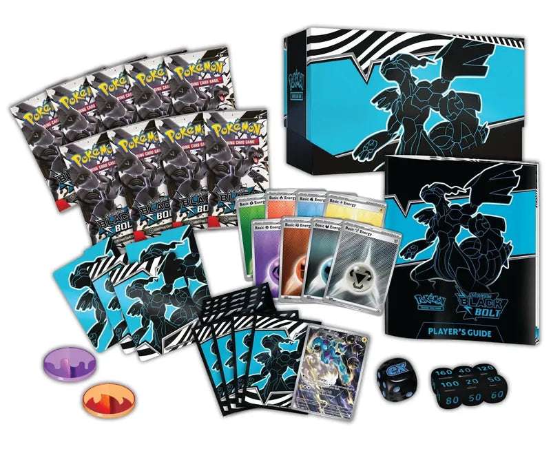 SV10.5 Pokemon TCG 美版 Scarlet & Violet  Black Bolt Elite Trainer Box