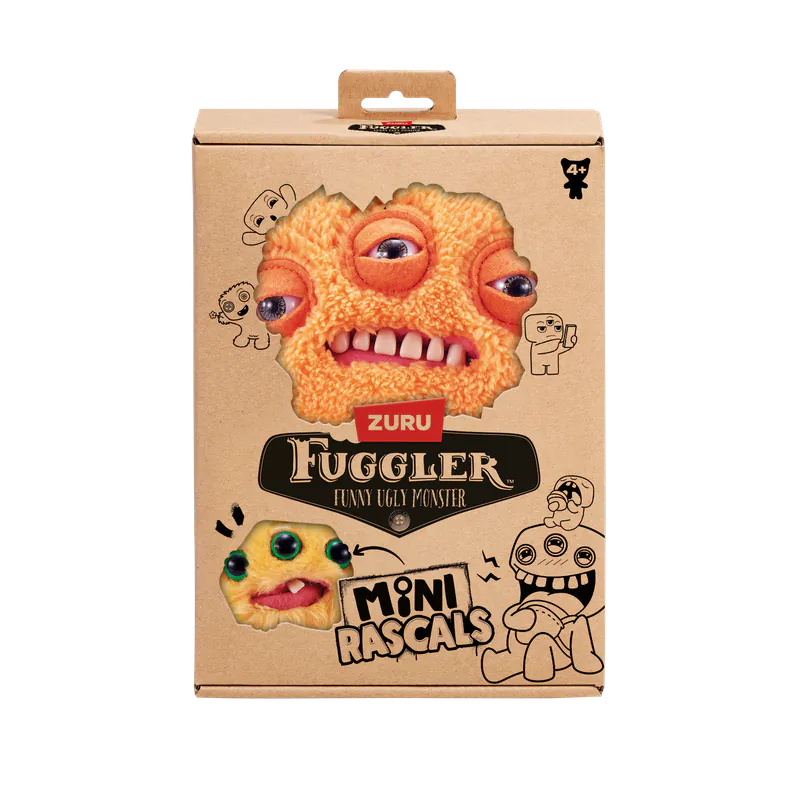 Fuggler Double Trouble - Annoyed Alien (Orange) 雙重麻煩系列 - 煩惱星怪(橙色)