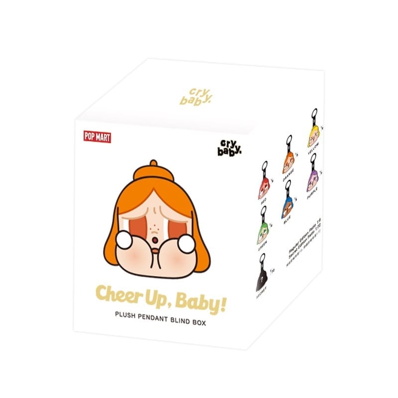 CRYBABY CHEER UP, BABY系列 毛絨掛件盲盒