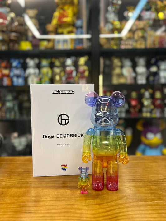 100% & 400% Be@rbrick Dogs clean multi