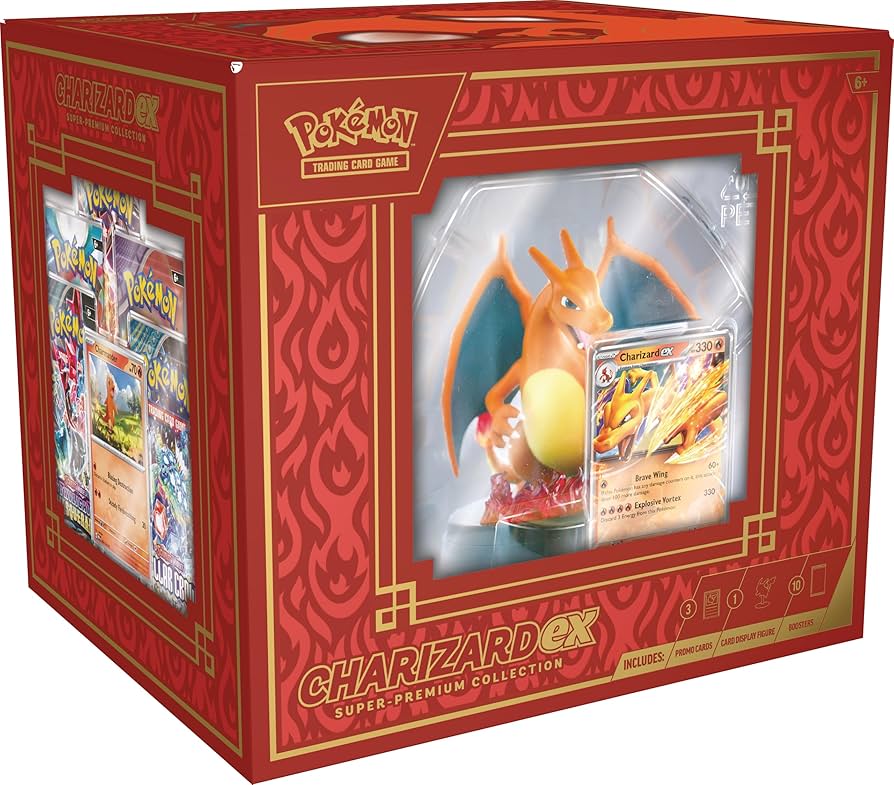 Pokemon TCG 英文版 噴火龍禮盒（Charizard ex Super-Premium Collection）