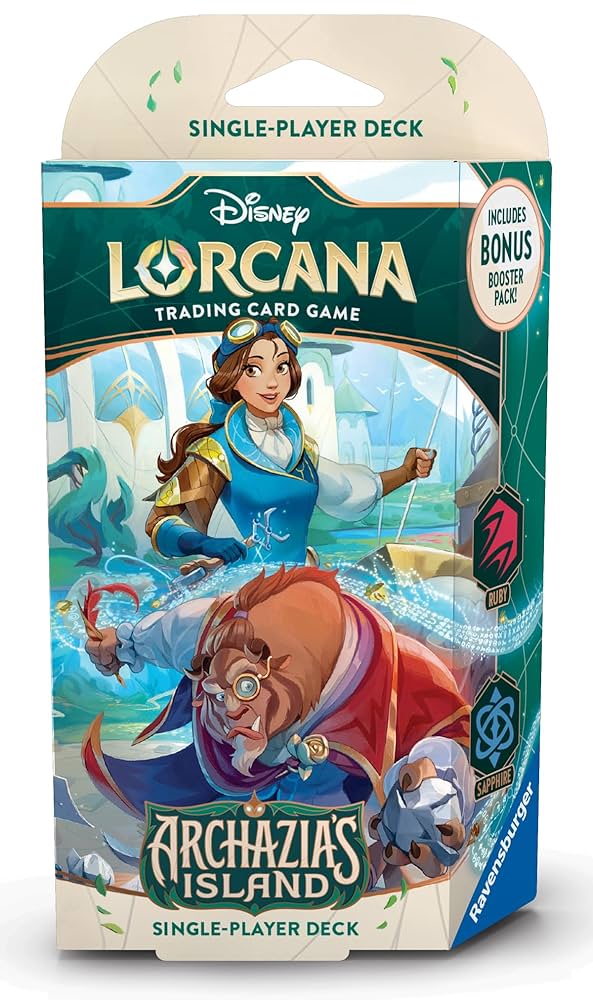 Disney Lorcana-Set 7-Archazia's Island-Single Player Deck-Belle&Beast