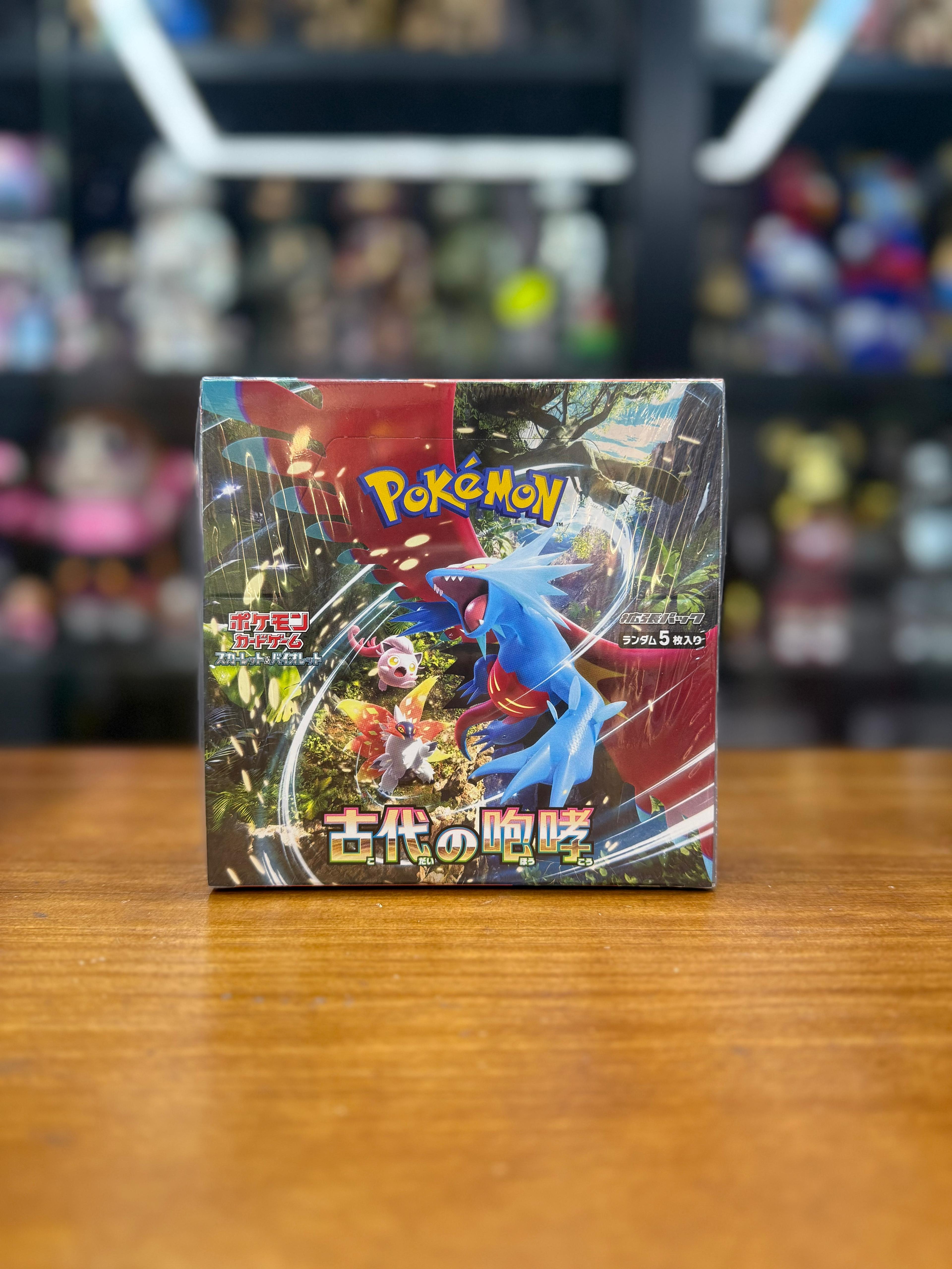 【SV4K】 Pokemon TCG 日版 朱與紫 補充包「古代の咆哮」